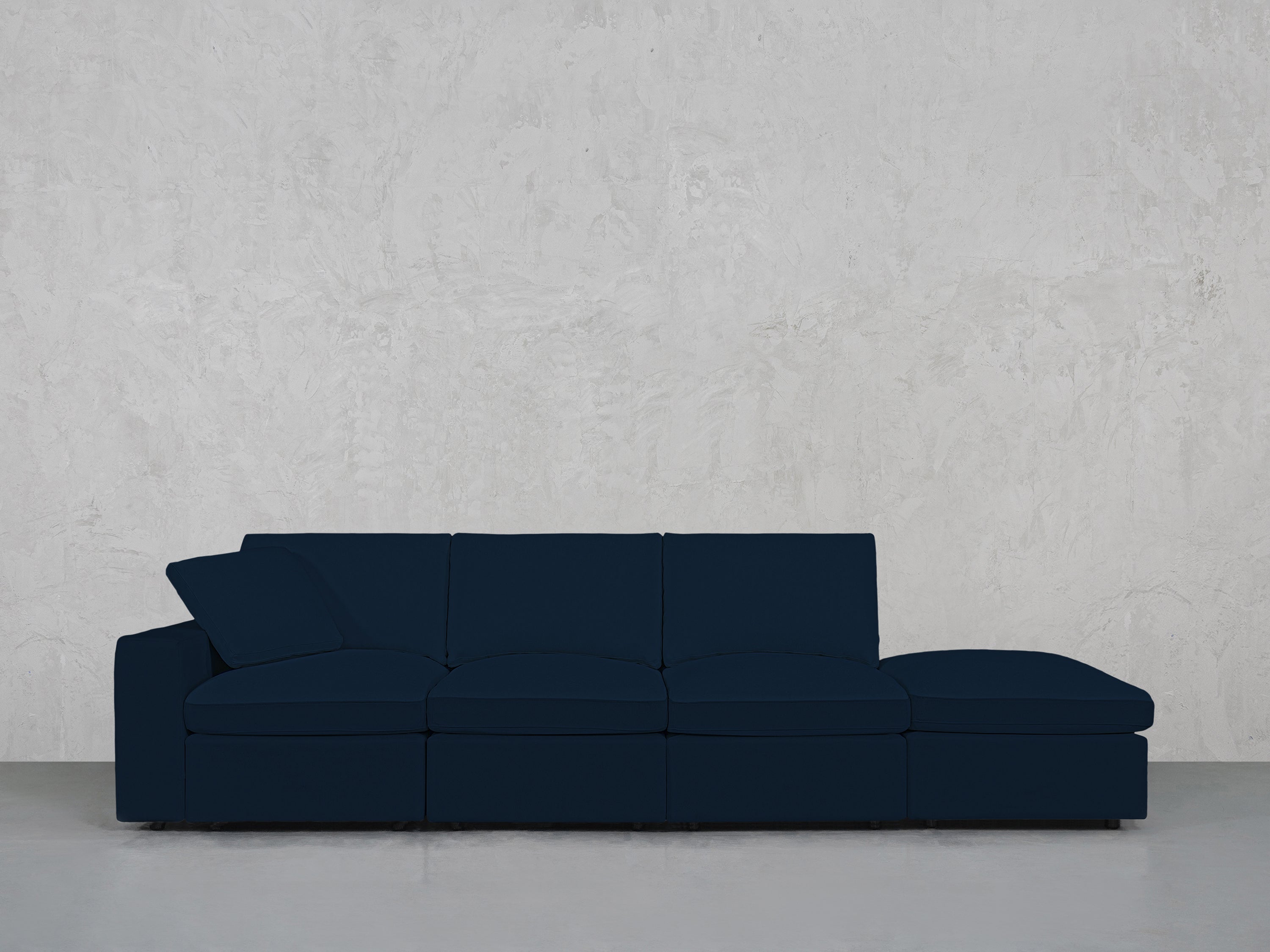 4-Seat Modular Lounger Sofa