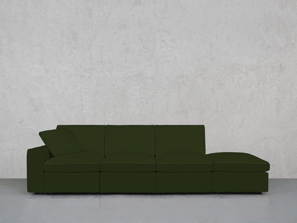 4-Seat Modular Lounger Sofa