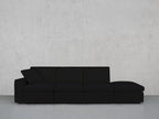 4-Seat Modular Lounger Sofa