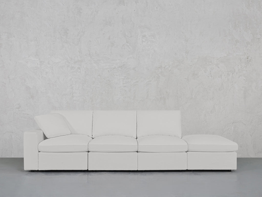4-Seat Modular Lounger Sofa