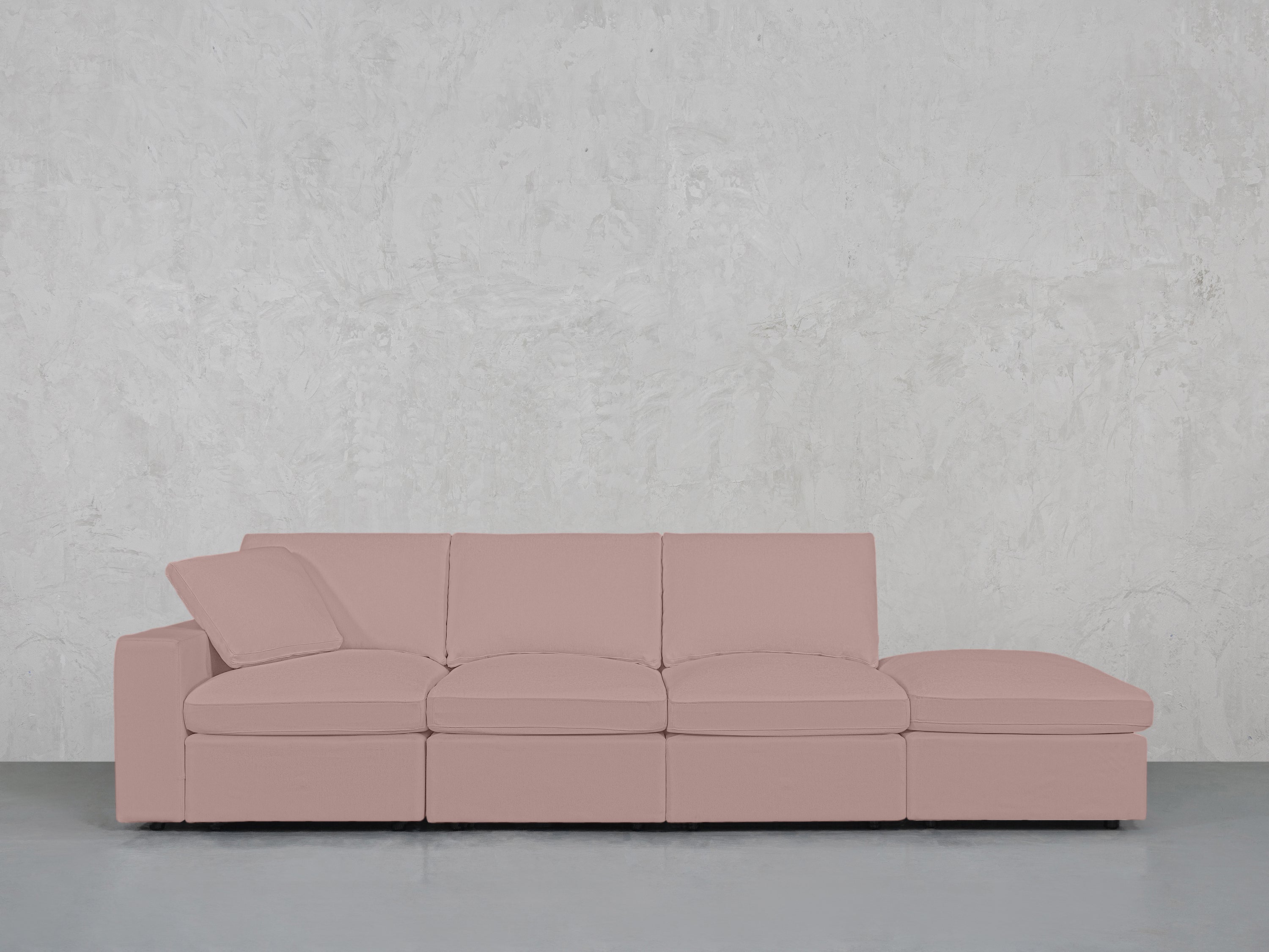 4-Seat Modular Lounger Sofa