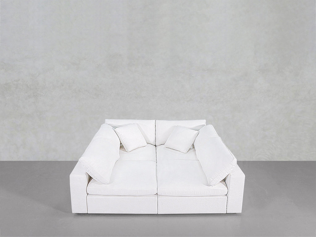 4-Seat Modular Open Corner Sectional