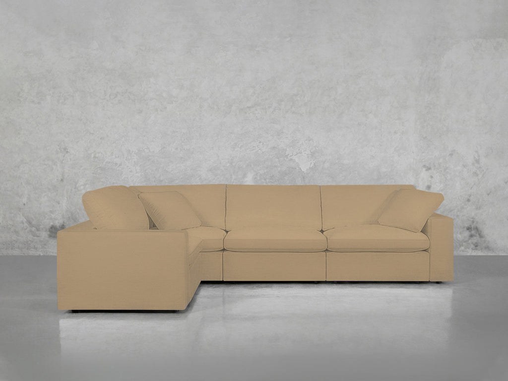 4-Seat Modular Corner Sectional