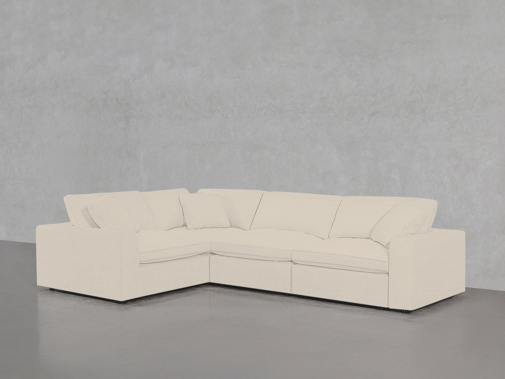4-Seat Modular Corner Sectional
