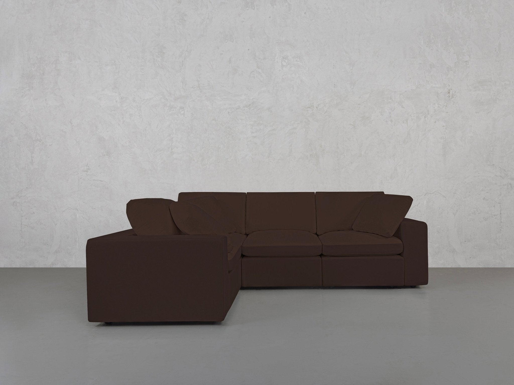 4-Seat Modular Corner Sectional