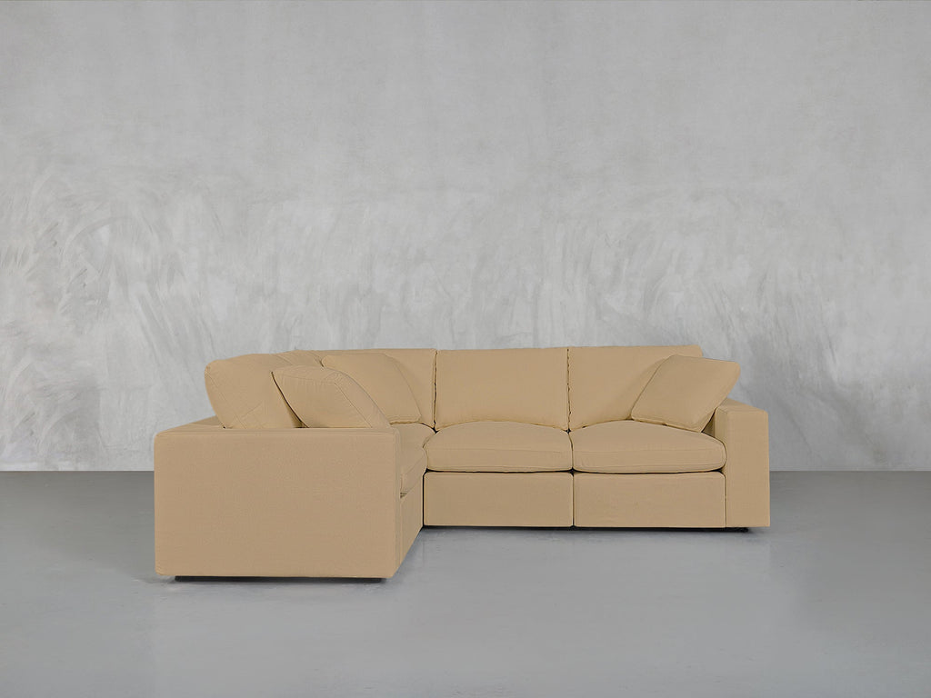 4-Seat Modular Corner Sectional