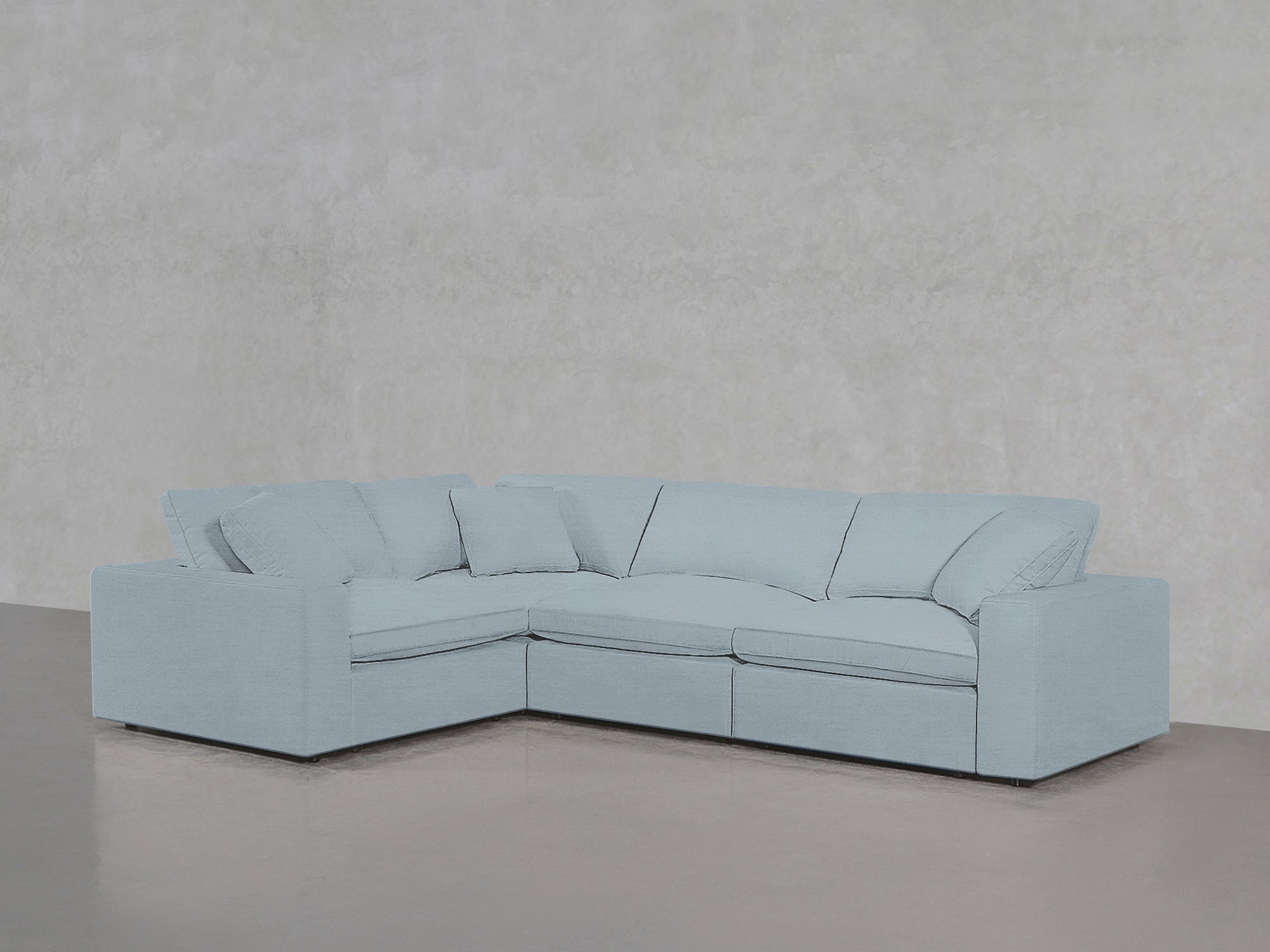 4-Seat Modular Corner Sectional