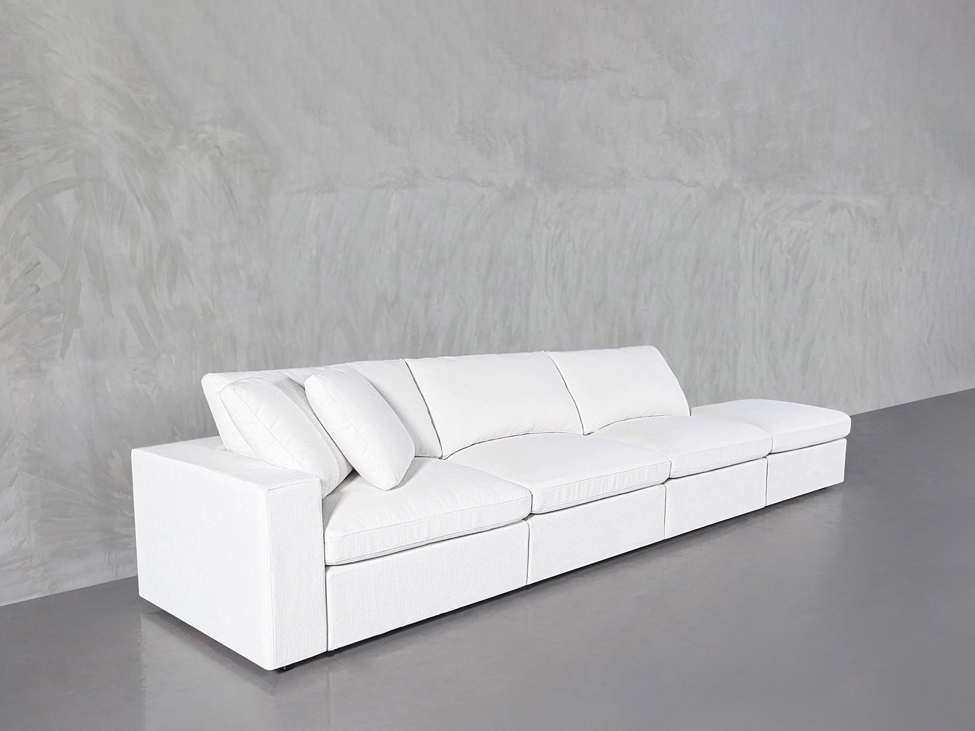 4-Seat Modular Lounger Sofa