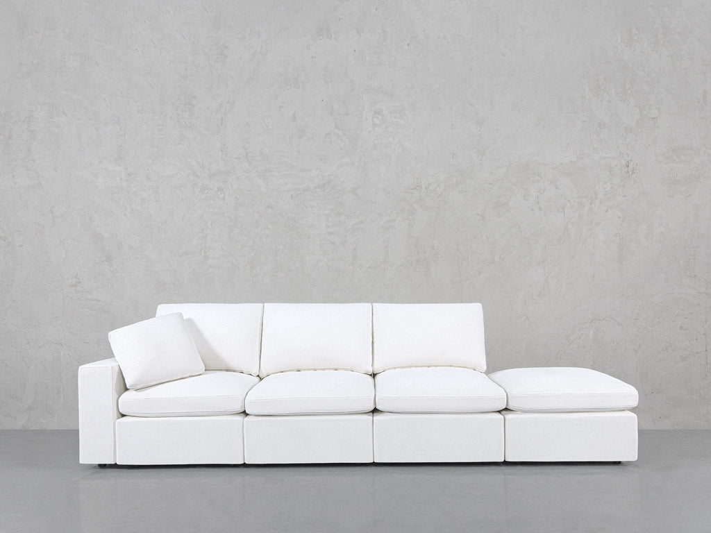 4-Seat Modular Lounger Sofa