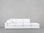 4-Seat Modular Lounger Sofa
