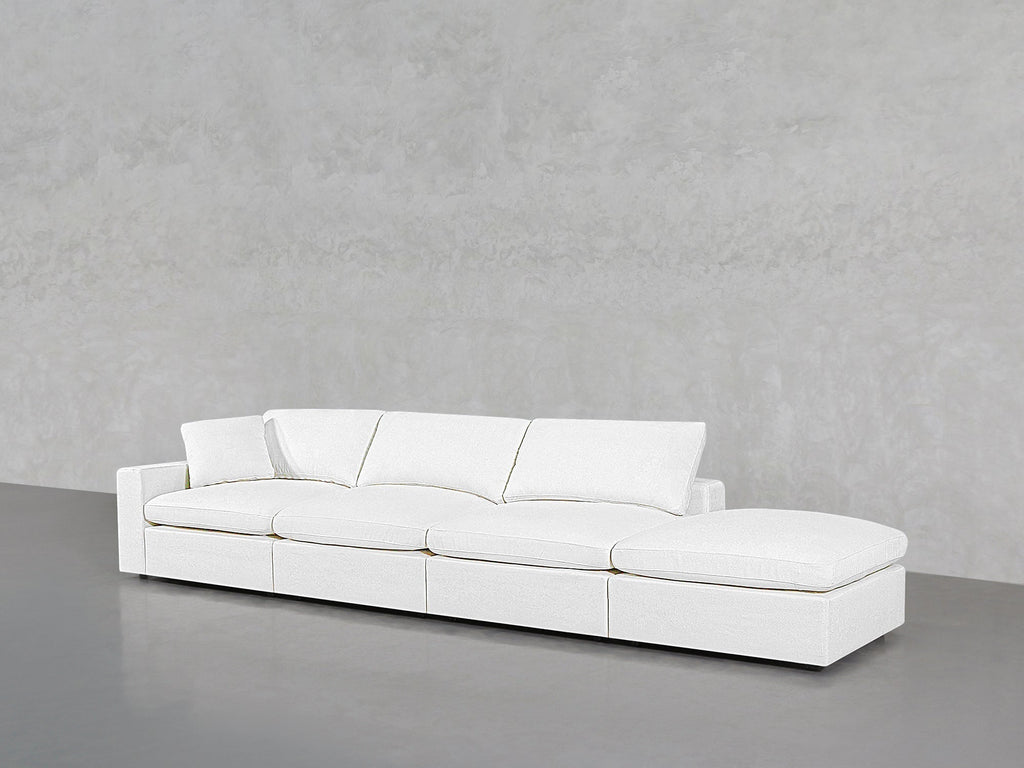 4-Seat Modular Lounger Sofa