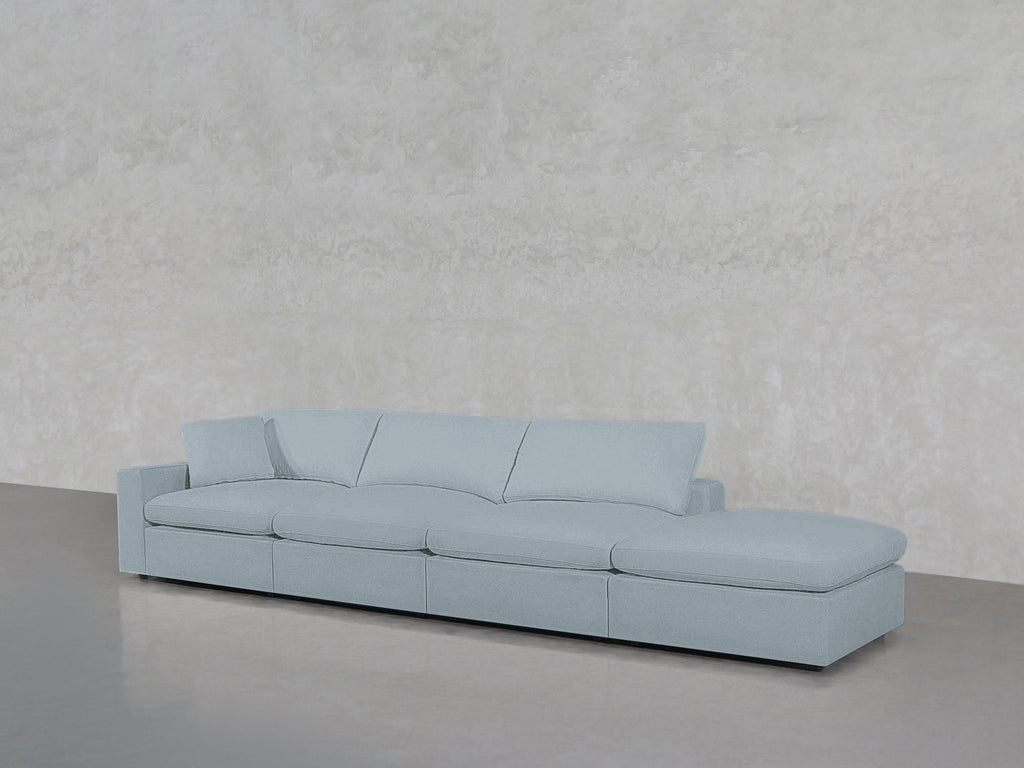 4-Seat Modular Lounger Sofa