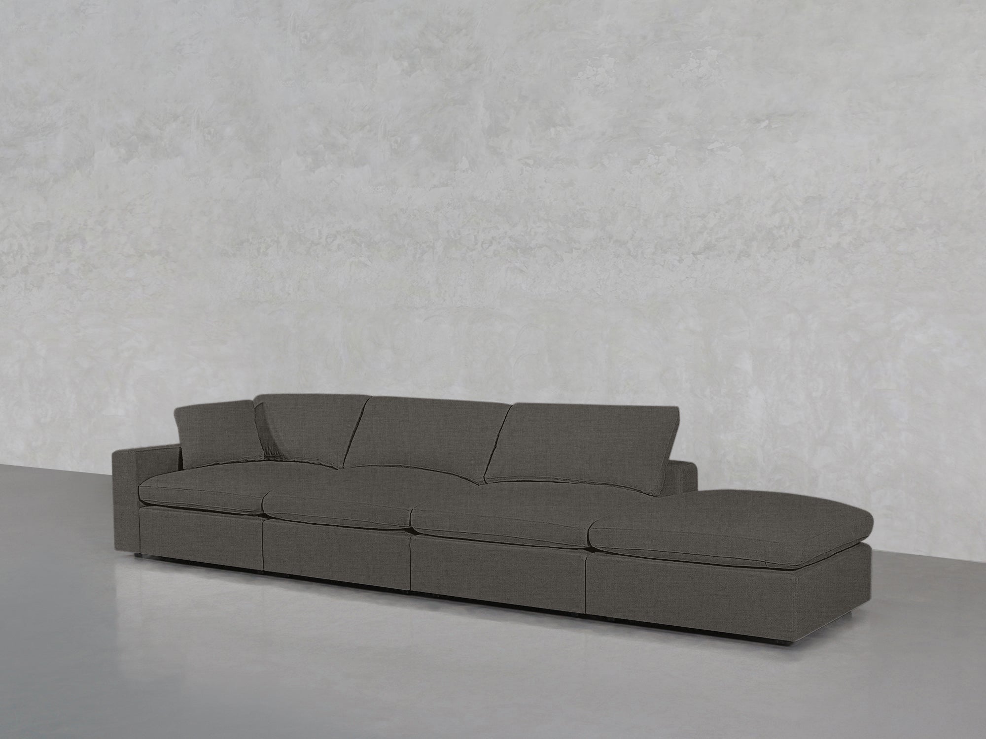 4-Seat Modular Lounger Sofa