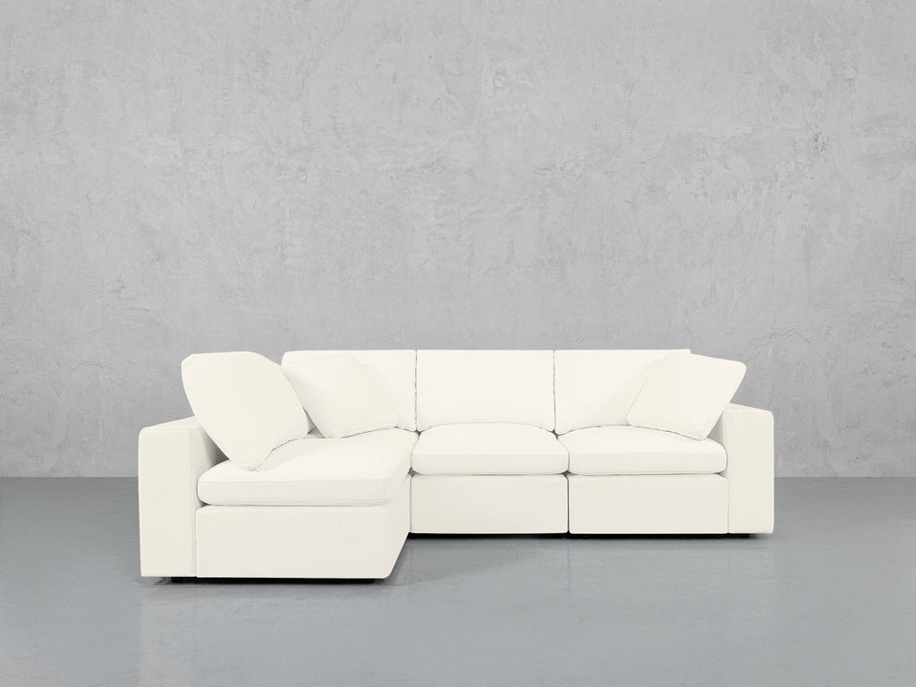 4-Seat Modular Open Corner Sectional