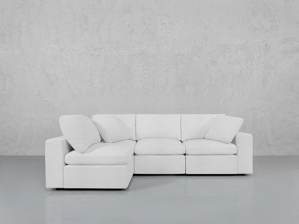 4-Seat Modular Open Corner Sectional