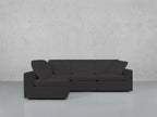 4-Seat Modular Open Corner Sectional