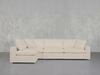 4-Seat Modular Open Corner Sectional