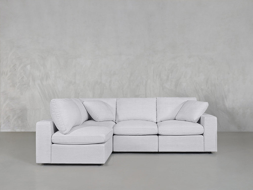 4-Seat Modular Open Corner Sectional