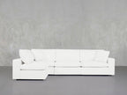 4-Seat Modular Open Corner Sectional