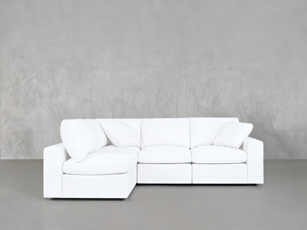 4-Seat Modular Open Corner Sectional