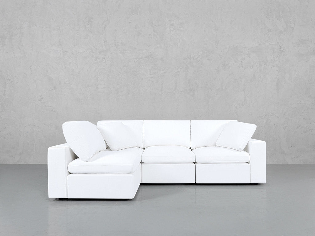 4-Seat Modular Open Corner Sectional