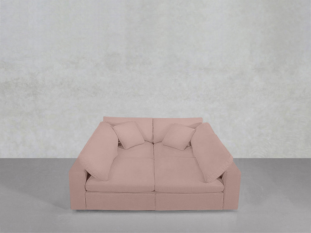 4-Seat Modular Open Corner Sectional