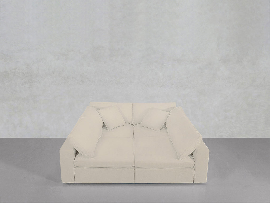 4-Seat Modular Open Corner Sectional