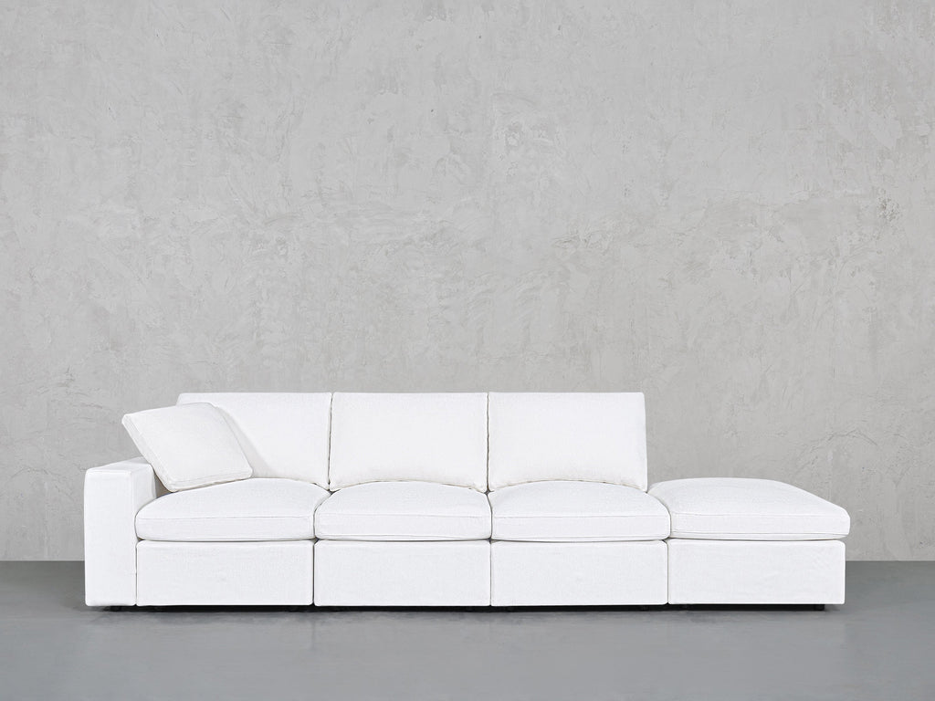 4-Seat Modular Lounger Sofa