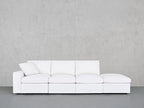 4-Seat Modular Lounger Sofa