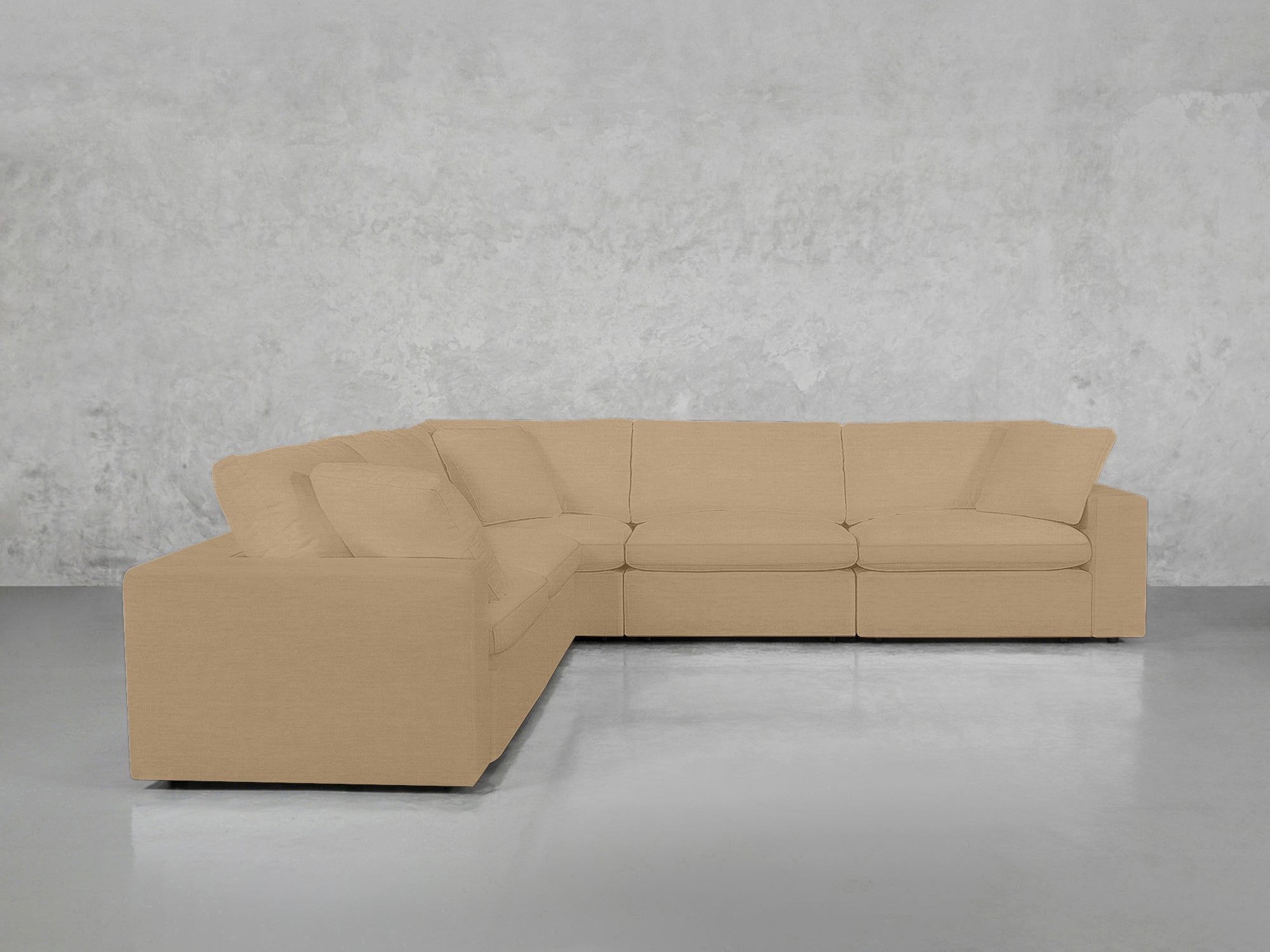 5-Seat Modular Corner Sectional