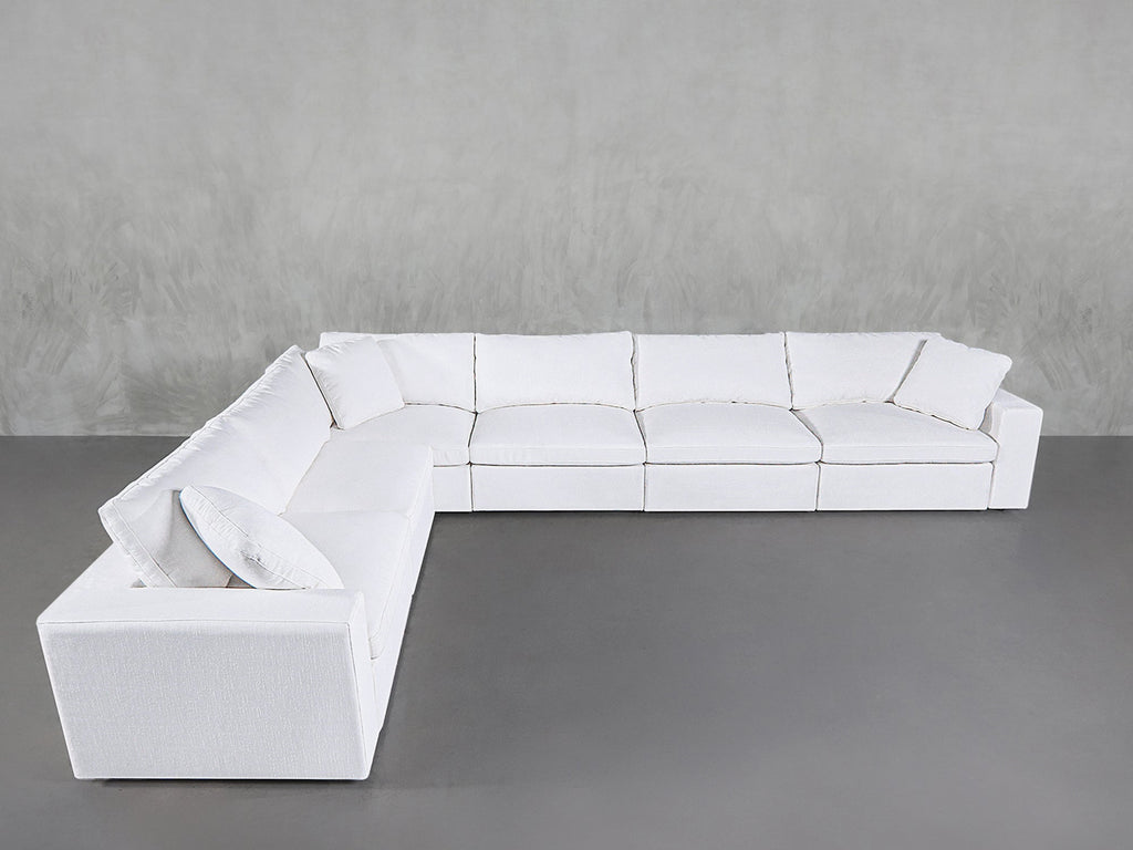6-Seat Modular Corner Sectional
