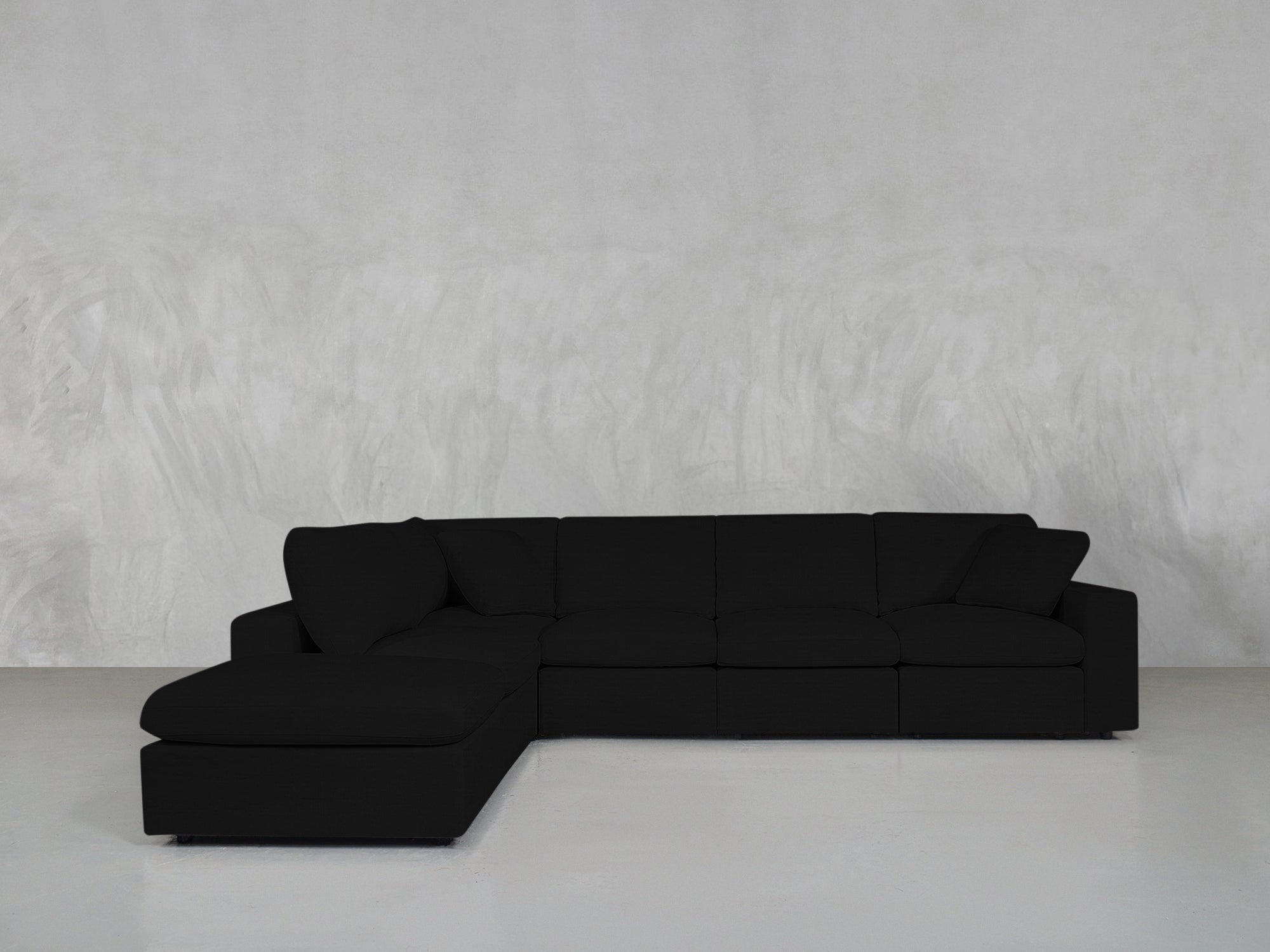 6-Seat Modular Corner Lounger Sectional