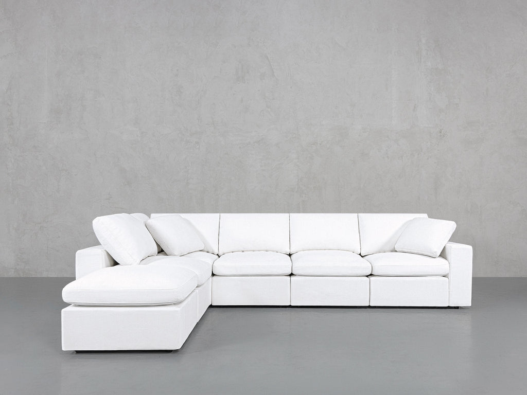6-Seat Modular Corner Lounger Sectional