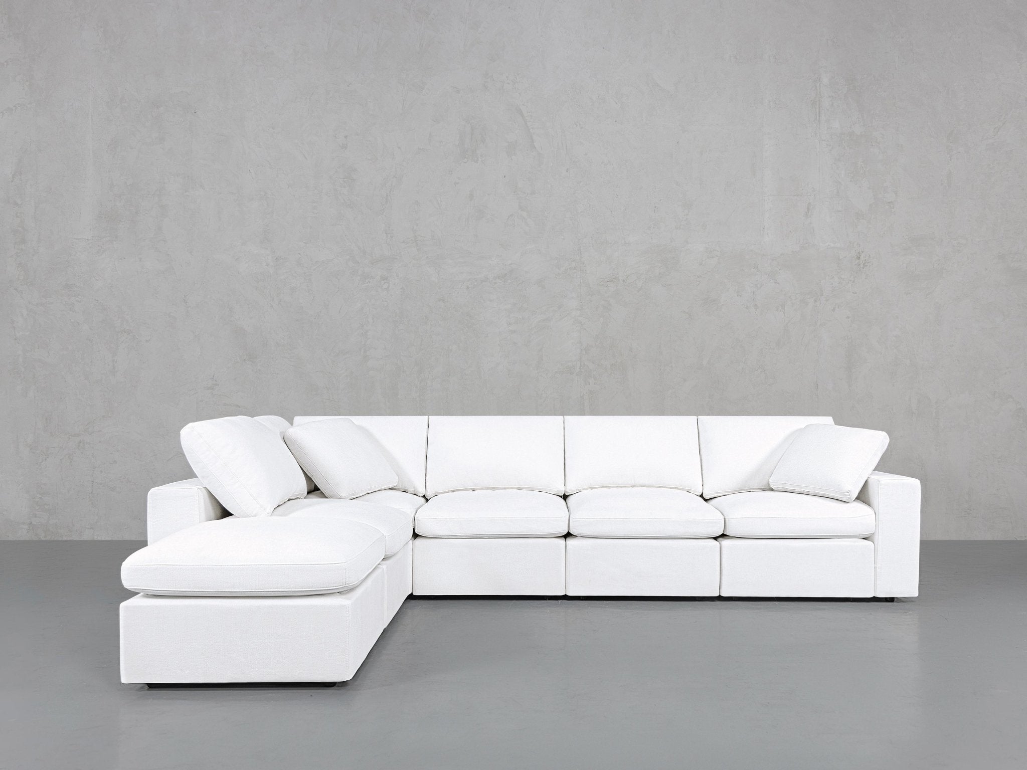 6-Seat Modular Corner Lounger Sectional