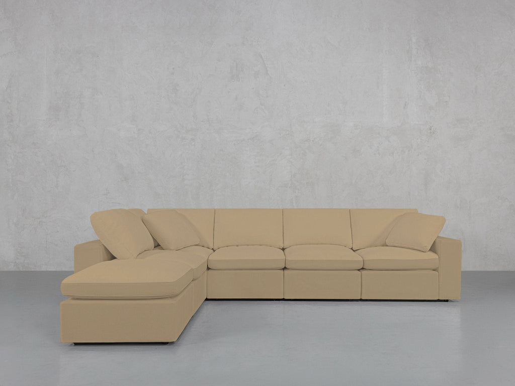 6-Seat Modular Corner Lounger Sectional