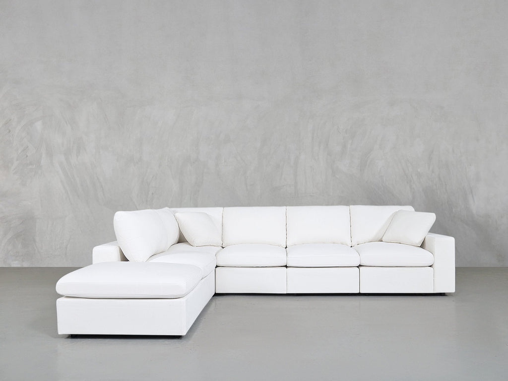 6-Seat Modular Corner Lounger Sectional