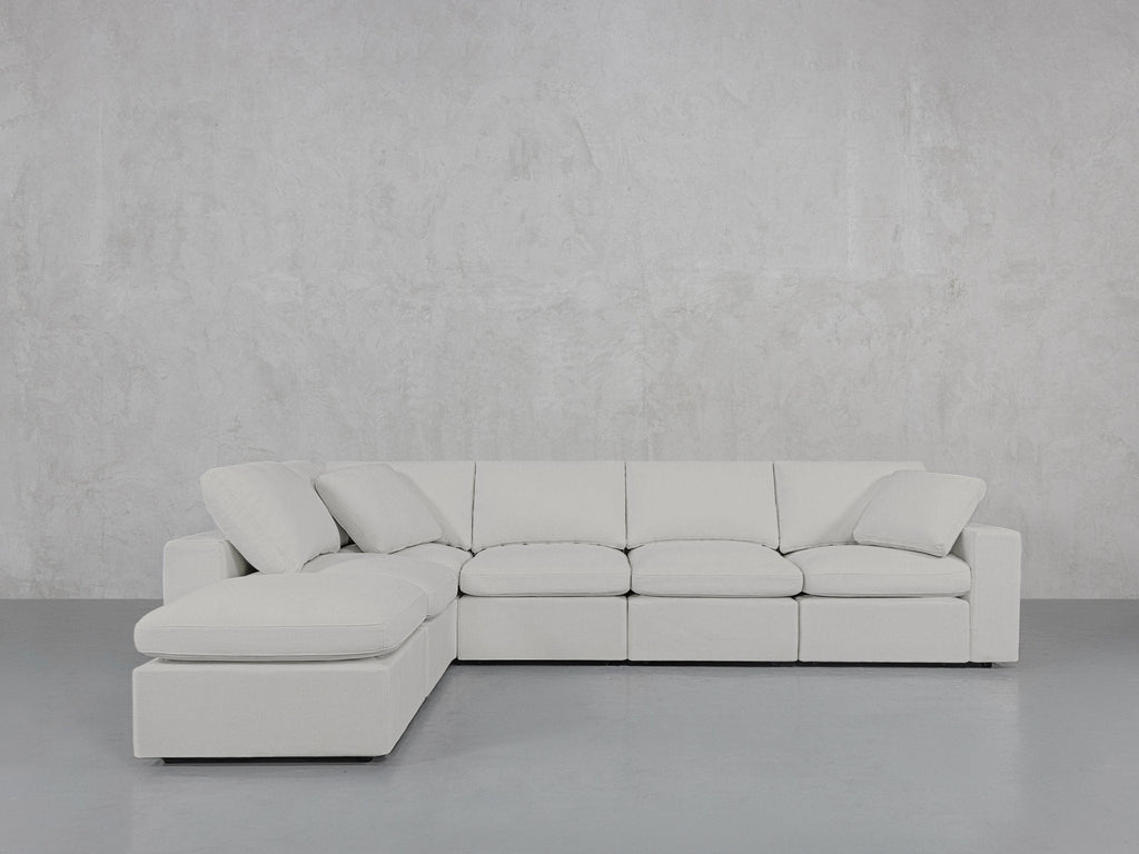 6-Seat Modular Corner Lounger Sectional