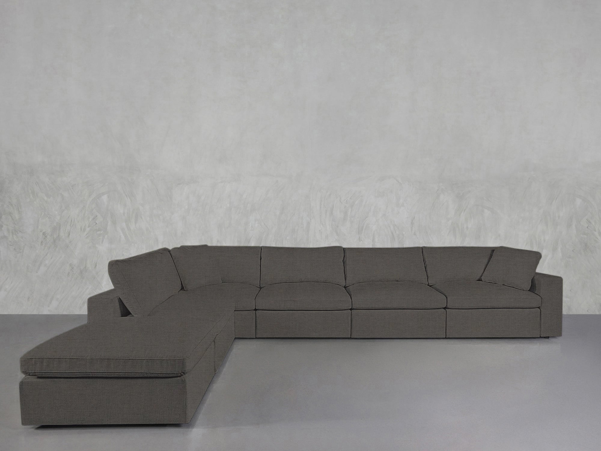 6-Seat Modular Corner Lounger Sectional