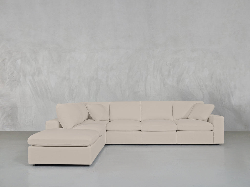 6-Seat Modular Corner Lounger Sectional