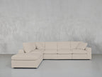 6-Seat Modular Corner Lounger Sectional