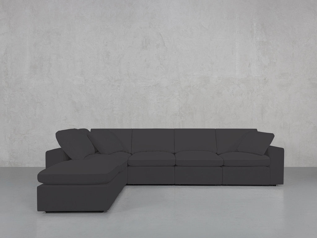 6-Seat Modular Corner Lounger Sectional