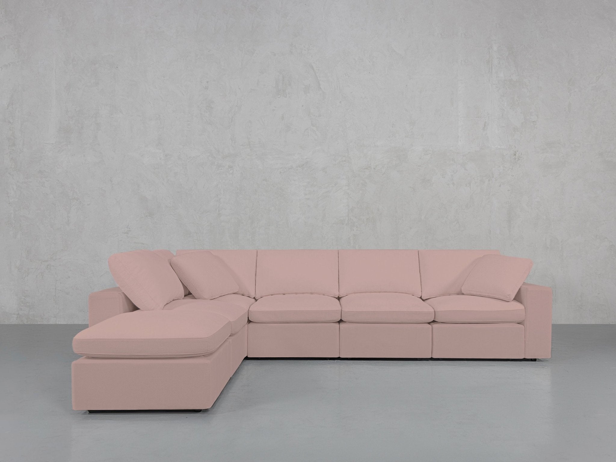 6-Seat Modular Corner Lounger Sectional