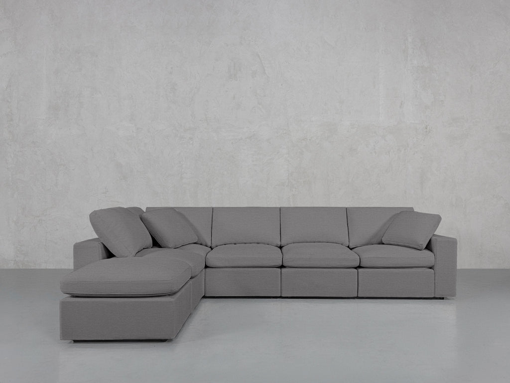 6-Seat Modular Corner Lounger Sectional