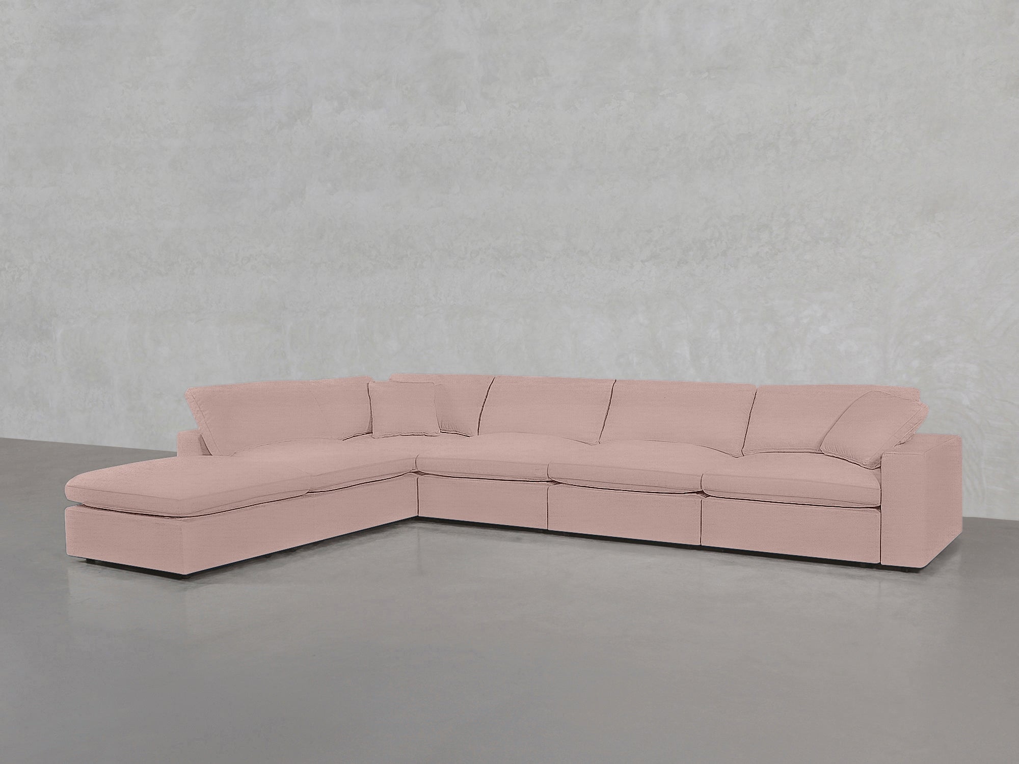 6-Seat Modular Corner Lounger Sectional