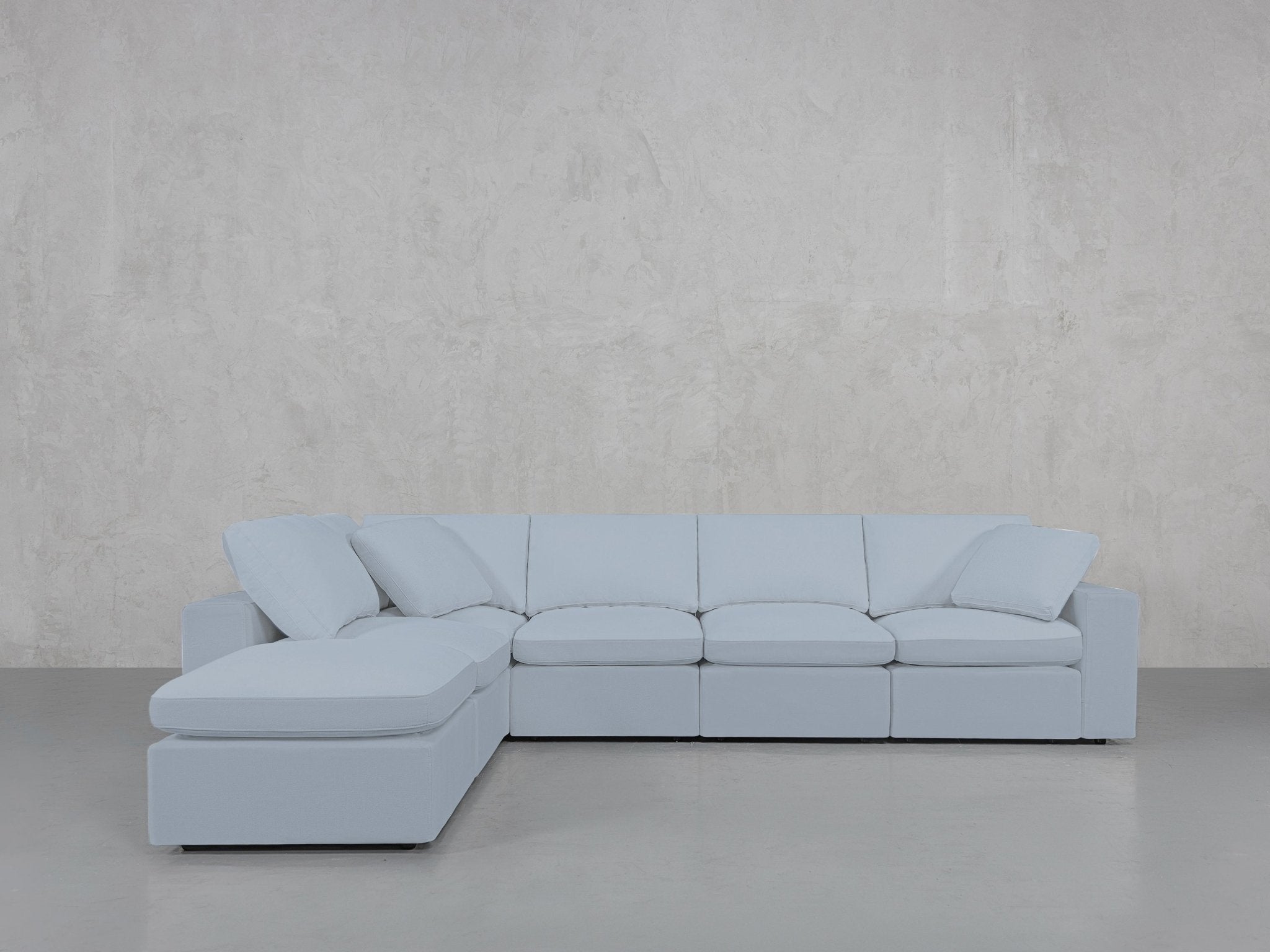 6-Seat Modular Corner Lounger Sectional
