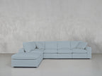 6-Seat Modular Corner Lounger Sectional