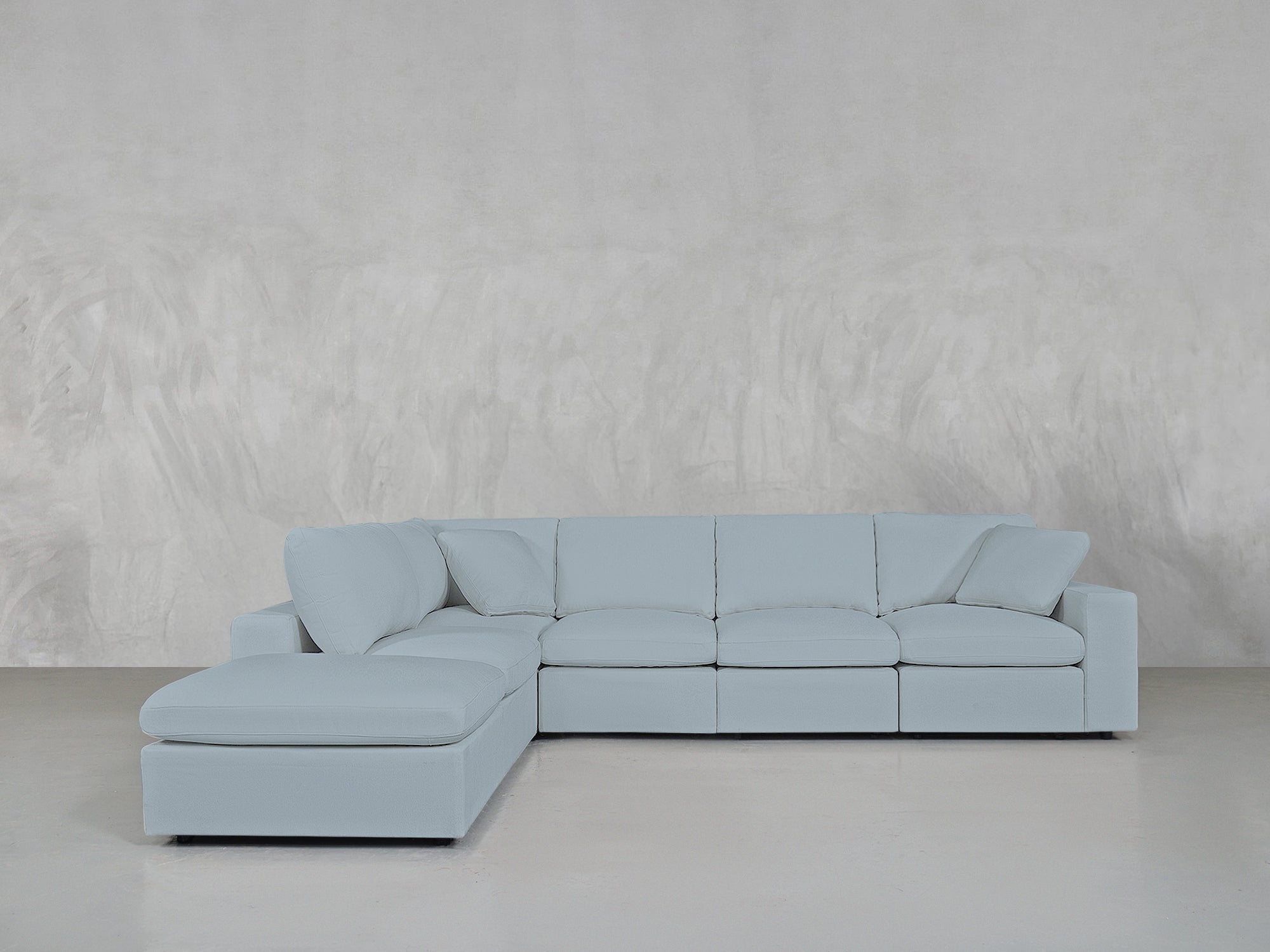 6-Seat Modular Corner Lounger Sectional