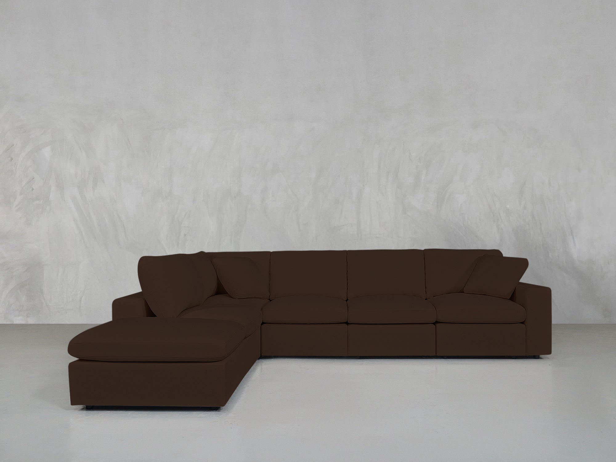 6-Seat Modular Corner Lounger Sectional