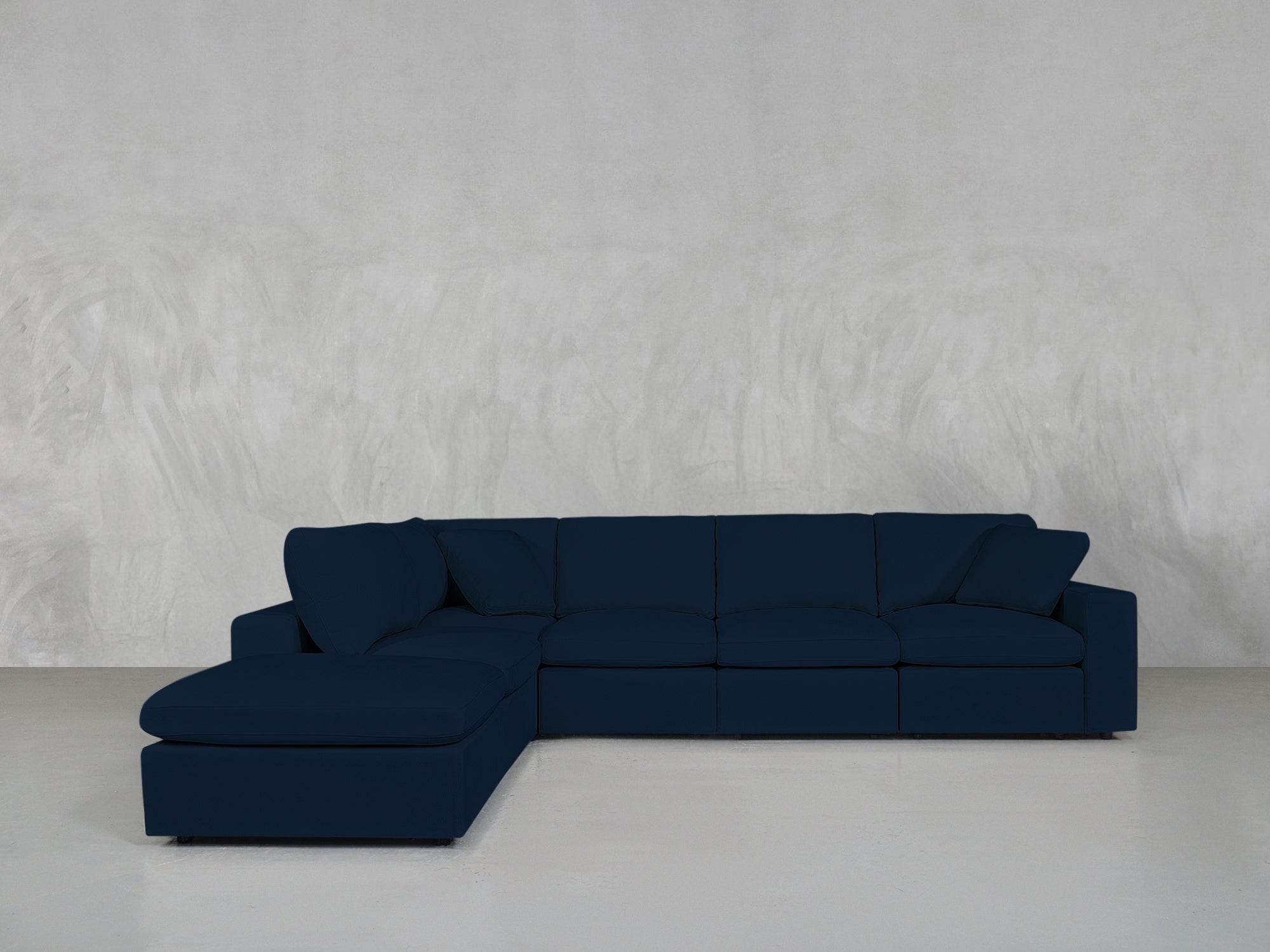6-Seat Modular Corner Lounger Sectional