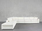 6-Seat Modular Corner Lounger Sectional